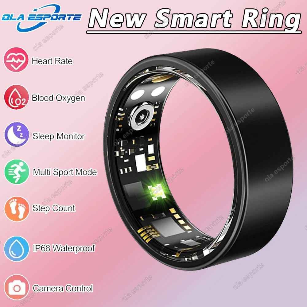 Smart Ring for Men & Women Blood Pressure, Blood Oxygen & Heart Rate Monitor - Image 10