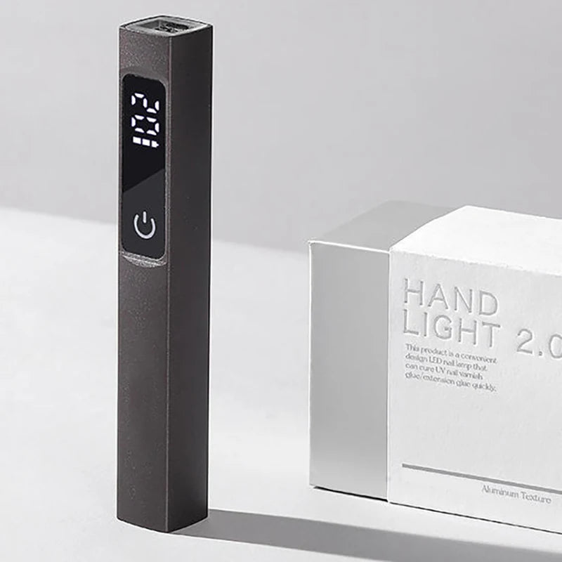 Portable UV LED Nail Lamp with Touch Screen Handheld Gel Dryer for Home & Salon - Image 8