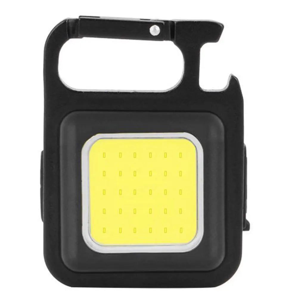Waterproof USB Rechargeable Keychain Flashlight - Mini LED Pocket Torch - Image 8