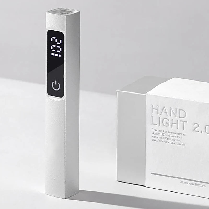 Portable UV LED Nail Lamp with Touch Screen Handheld Gel Dryer for Home & Salon - Image 6