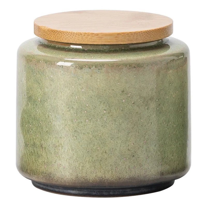 Chinese Vintage Ceramic Tea Can Sealed Storage Jar for Pu'er, Tie Guan Yin & Tea Ceremony - Image 5