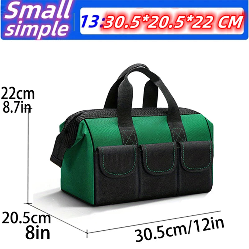 Heavy Duty Tool Bag | 1680D Oxford Waterproof Wear-Resistant Electrician Storage Toolkit | 13"23" - Image 10