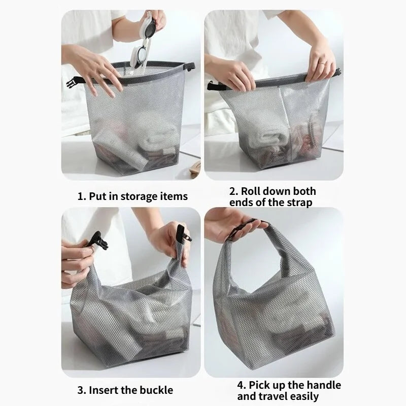 Waterproof PVC Storage Bag for Men | Portable Sealing Bag for Swimming, Gym & Travel | S / L / 2-Pack - Image 5