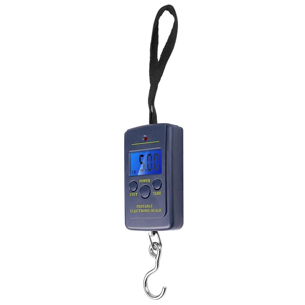 Digital Hanging Hook Scale Portable 40kg/88lb LCD Electronic Scale for Fishing, Luggage & Packages - Image 7