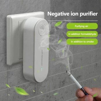Plug-In Negative Ion Air Purifier Silent Anion Generator for Home & Office, US & EU Plug