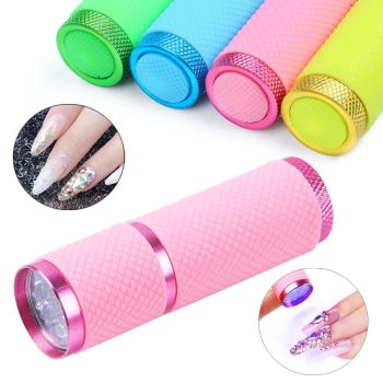 Portable UV LED Nail Art Lamp 395-405nm Handheld Gel Curing Light