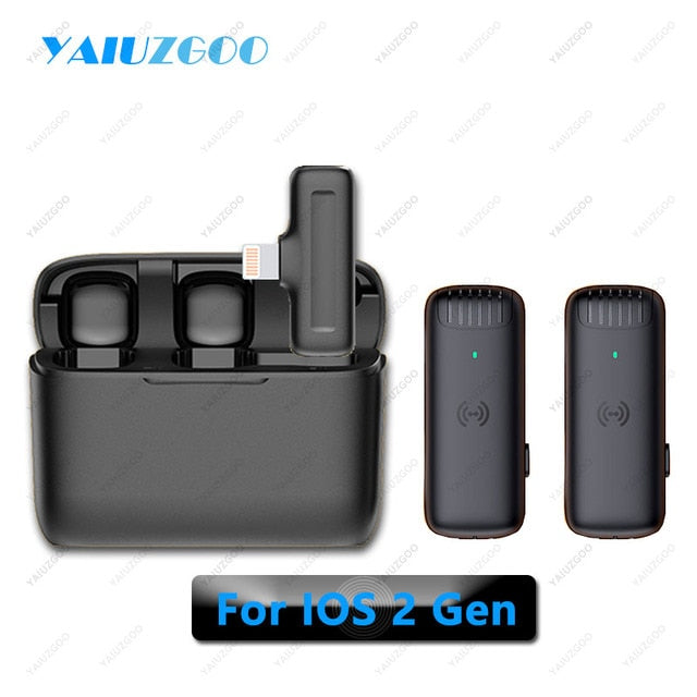 Wireless Lavalier Microphone - iPhone & Android Compatible - Image 3