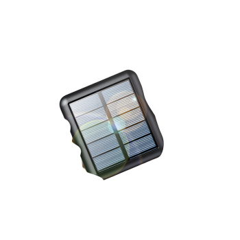 Solar Power Bank 20000mAh - 4 Built-in Cables & LED Light Portable Charger